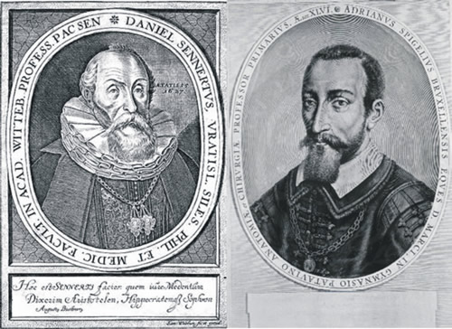 Adriaan van den Spieghal and Daniel Sennert