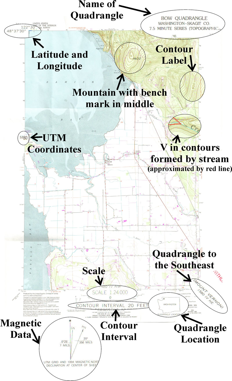 Dinojim Com Geology Stage 3 2 Topographic Maps
