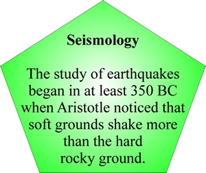 Geology fact about Seismology