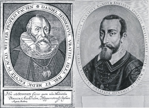 Adriaan van den Spieghal and Daniel Sennert