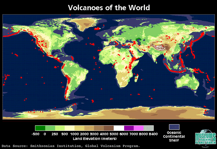 Volcanoes of the World