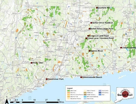 Garnet Trail Map